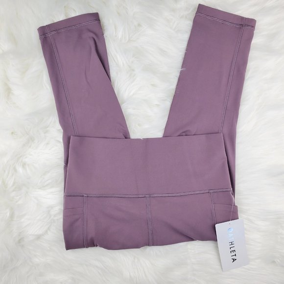 NWT Athleta Purple Ultra High Elation Leggings - Picture 5 of 8